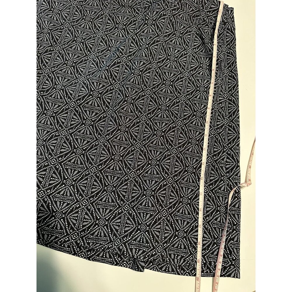 NWT RIP SKIRT Hawaii sz M Ocean Wrap Swim Cover Skirt tropical Geometric Black - Picture 5 of 6